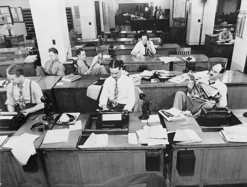 New York Times Journal Press Room